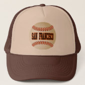 SAN FRANCISCO BASEBALL TRUCKER PET (Voorkant)