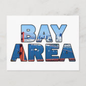 San Francisco Bay Area Briefkaart (Voorkant)