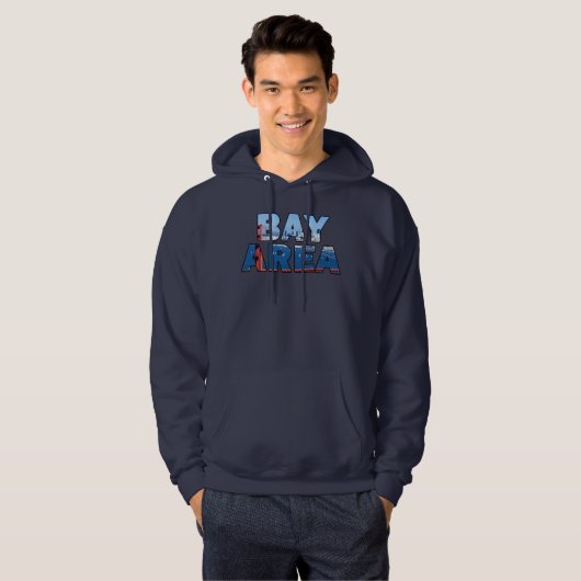 San Francisco Bay Area Hoodie (Voorkant volledig)