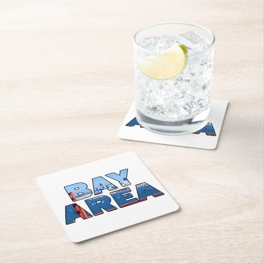 San Francisco Bay Area Kartonnen Onderzetters (Insitu)