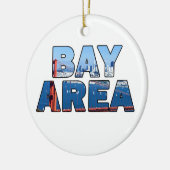 San Francisco Bay Area Keramisch Ornament (Links)