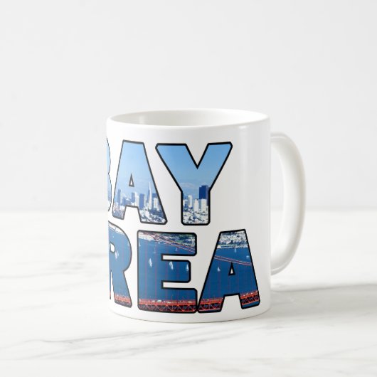 San Francisco Bay Area Koffiemok (Voorkant rechts)