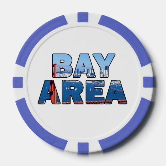 San Francisco Bay Area Poker Chips (Voorkant)