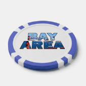 San Francisco Bay Area Pokerchips (Enkel)