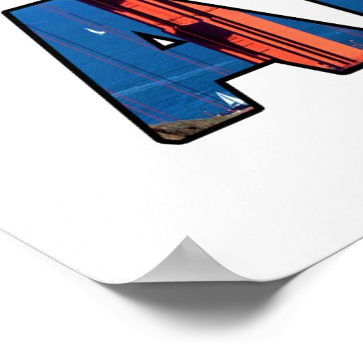 San Francisco Bay Area Poster (Hoek)