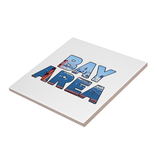 San Francisco Bay Area Tegeltje (Zijkant)