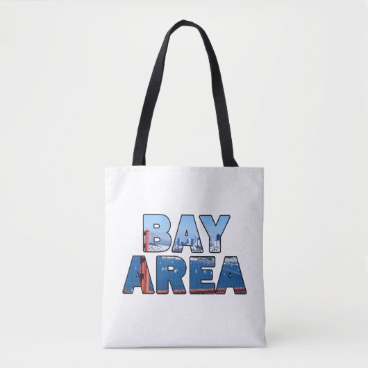 San Francisco Bay Area Tote Bag (Voorkant)