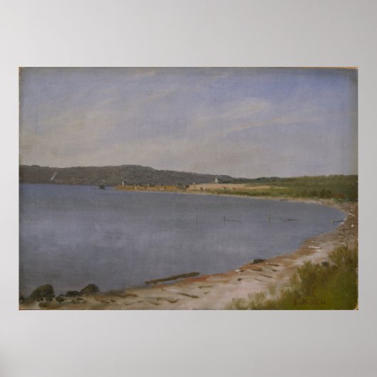 San Francisco Bay beroemd gemaakt door Albert Bier Poster (Voorkant)