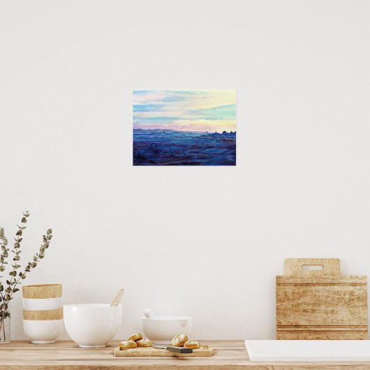 San Francisco Bay, Blue Angels 1984 Poster (Keuken)