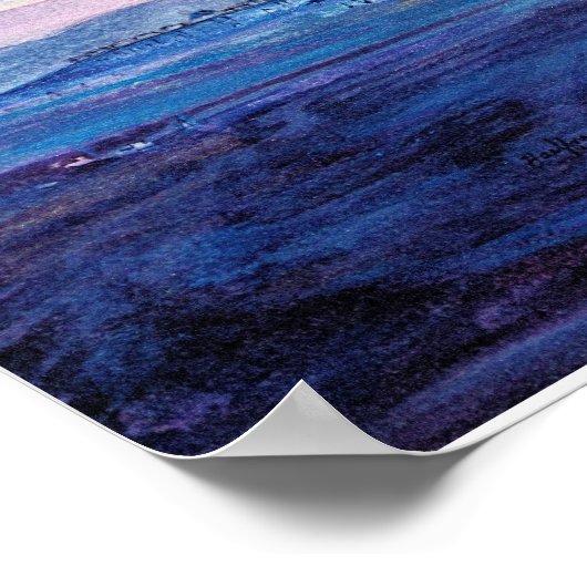 San Francisco Bay, Blue Angels 1984 Poster (Hoek)