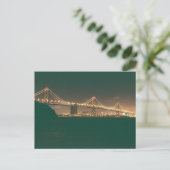 San Francisco Bay Bridge Briefkaart (Staand voorkant)