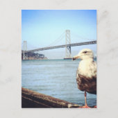 San Francisco Bay Bridge Briefkaart (Voorkant)
