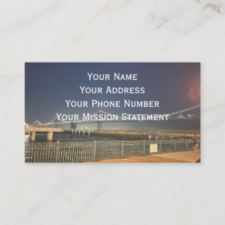 San Francisco Bay Bridge Business Card Visitekaartje