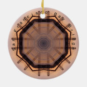San Francisco Bay Bridge Keramisch Ornament (Achterkant)