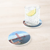 San Francisco Bay Bridge Zandsteen Onderzetter (Zijkant)