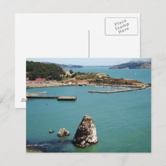 San Francisco Bay Briefkaart (Voorkant / Achterkant)