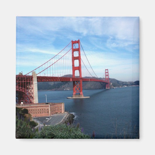San Francisco Bay-brug Magneet (Voorkant)