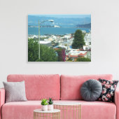 SAN FRANCISCO BAY, CA CANVAS AFDRUK (Insitu (Woonkamer))
