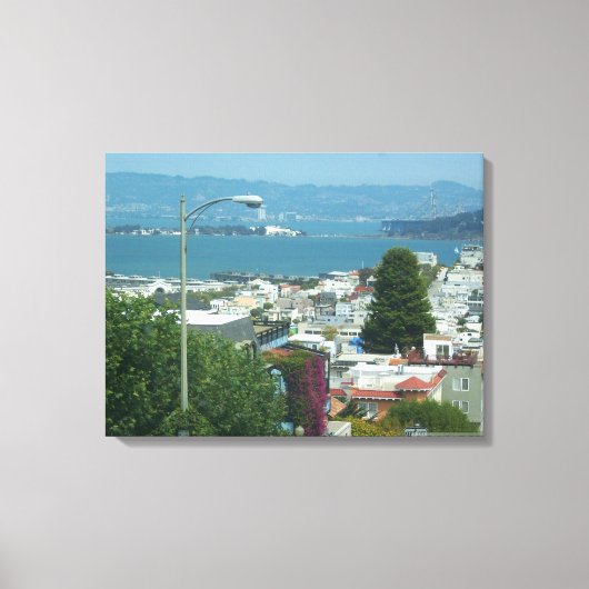 SAN FRANCISCO BAY, CA CANVAS AFDRUK (Voorkant)
