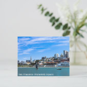 San Francisco Bay California Briefkaart (Staand voorkant)