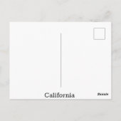 San Francisco Bay California Briefkaart (Achterkant)