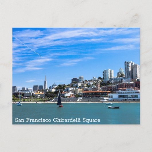 San Francisco Bay California Briefkaart (Voorkant)