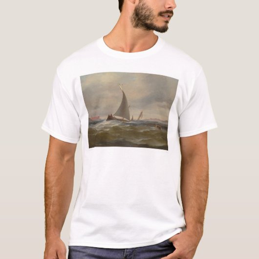 San Francisco Bay Felluca (1314) T-shirt (Voorkant)