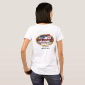 San Francisco Bay met persoonlijke woorden T-shirt (Achterkant volledig)