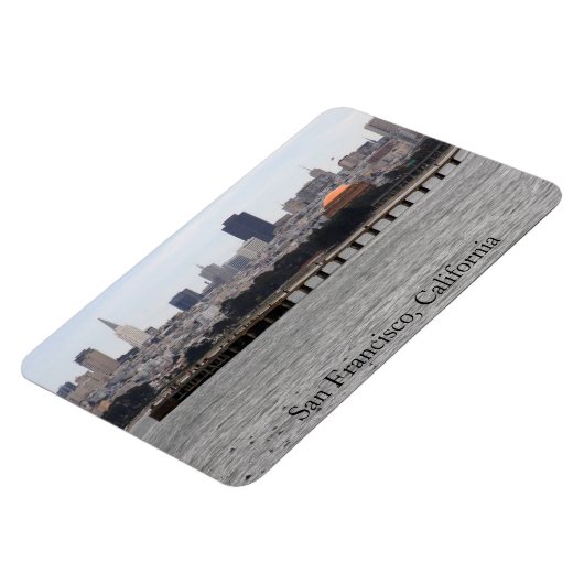 San Francisco Bay Premium Flexi Magnet Magneet (Linkerzijde)
