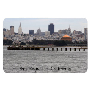 San Francisco Bay Premium Flexi Magnet Magneet