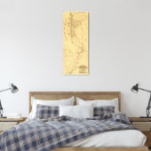 San Francisco Bay Salt Marsh 2 Canvas Afdruk (Insitu (Slaapkamer))