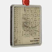 San Francisco Bay Salt Marsh 2 Metalen Ornament (Rechts)
