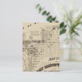 San Francisco Bay Salt Marsh Briefkaart (Staand voorkant)