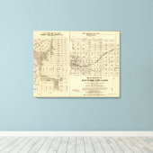 San Francisco Bay Salt Marsh Canvas Afdruk (Insitu (Houten vloer))