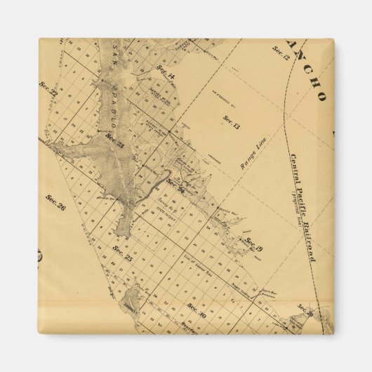 San Francisco Bay Salt Marsh Magneet (Voorkant)