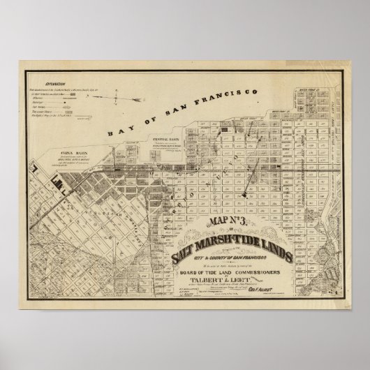 San Francisco Bay Salt Marsh Poster (Voorkant)