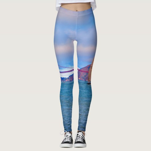 San Francisco Bay ~ Stad door de baai ~ Leggings (Voorkant)