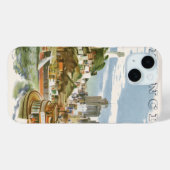 San Francisco Bay Travel Poster Ferryboat Case-Mate iPhone Case (Achterkant (horizontaal))
