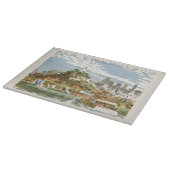  San Francisco Bay Travel Poster Ferryboat Snijplank (Hoek)