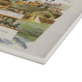  San Francisco Bay Travel Poster Ferryboat Snijplank (Hoek)