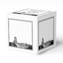 San Francisco Bestemming Bruiloft Favor Box