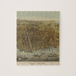 San Francisco Birds eye uitzicht Legpuzzel