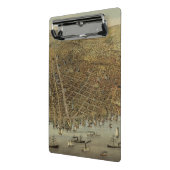San Francisco Birds eye uitzicht Mini Klembord (Angled2)