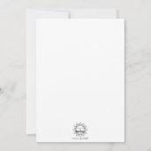 San Francisco Blank Card Feestdagenkaart (Achterkant)