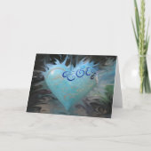 San Francisco Blue Heart - kaart (Voorkant)