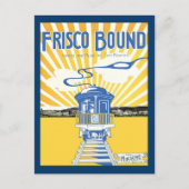 San Francisco Bound Briefkaart (Voorkant)