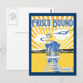 San Francisco Bound Briefkaart (Voorkant / Achterkant)