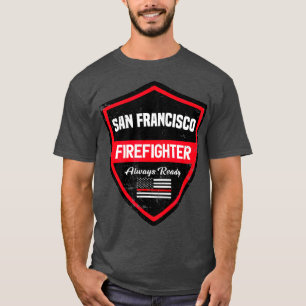 San Francisco brandweer brandweer eerst T-shirt