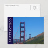 san francisco bridge briefkaart (Voorkant / Achterkant)