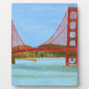 San Francisco Bridge Fotoplaat